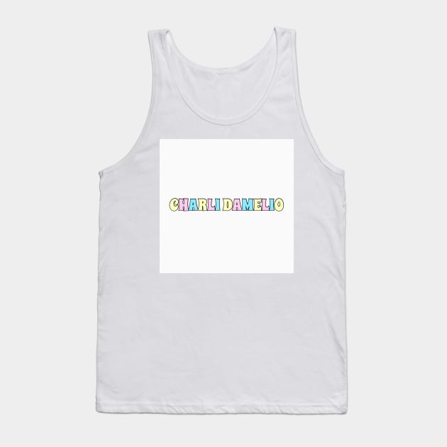 Charli damelio Tank Top by DiorBrush